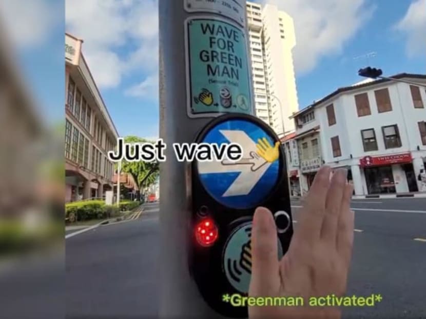 Wave for the green man: LTA trials 'touchless buttons' at 4 pedestrian crossings