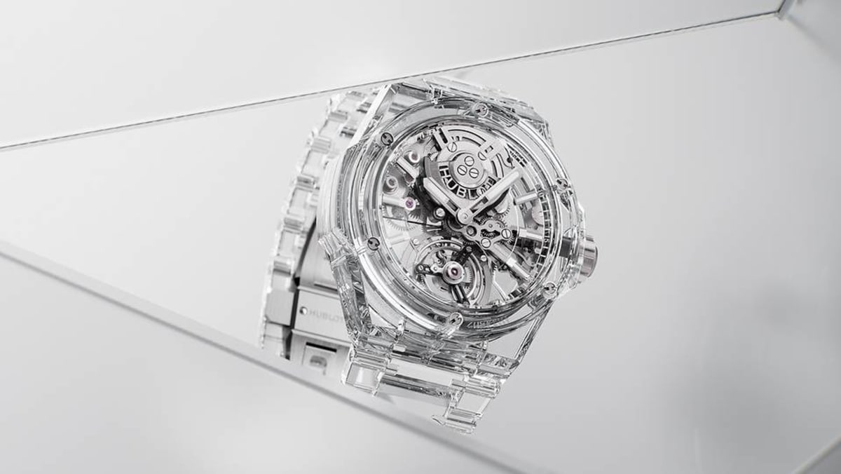 Hublot s new all sapphire Big Bang watch hides absolutely nothing CNA Luxury