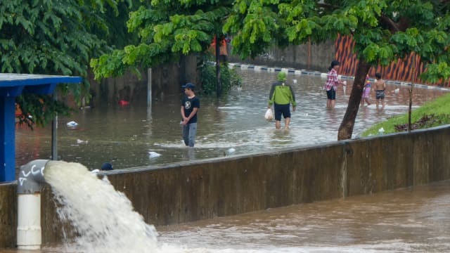 印尼豪雨成灾 五人丧命 三人失踪