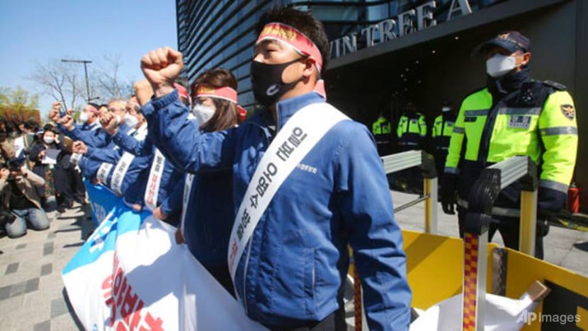 South Korea aims to fight Japan's Fukushima decision in world tribunal South Korea aims to fight Japan's Fukushima decision in world tribunal