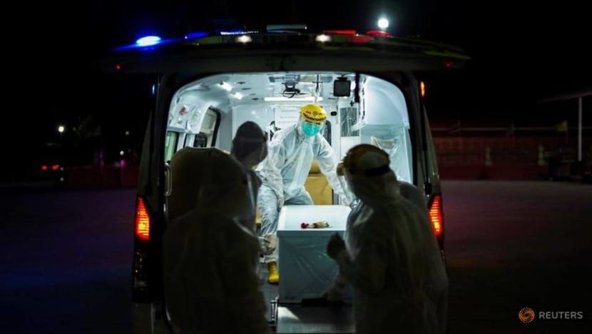 Two-month-old baby is youngest COVID-19 fatality in Thailand as daily deaths climb to a record Two-month-old baby is youngest COVID-19 fatality in Thailand as daily deaths climb to a record