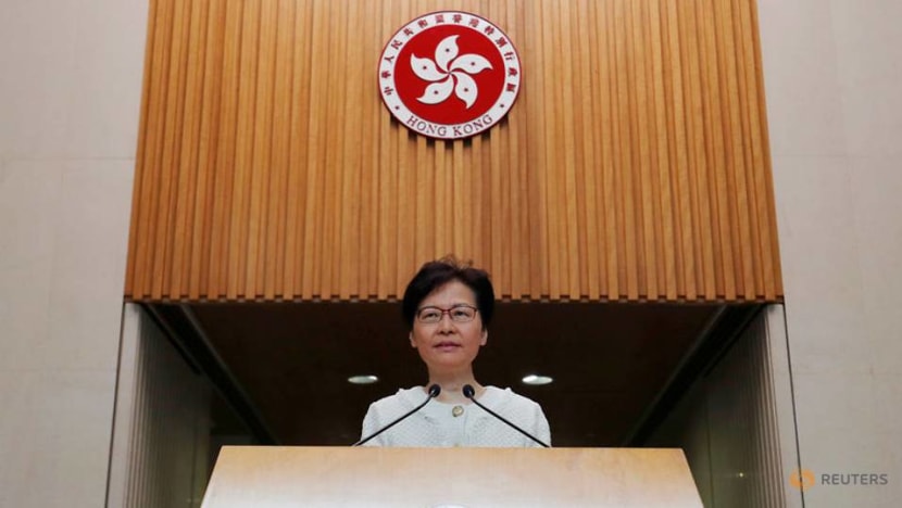Hong Kong leader Carrie Lam focuses on housing as protesters head for the hills