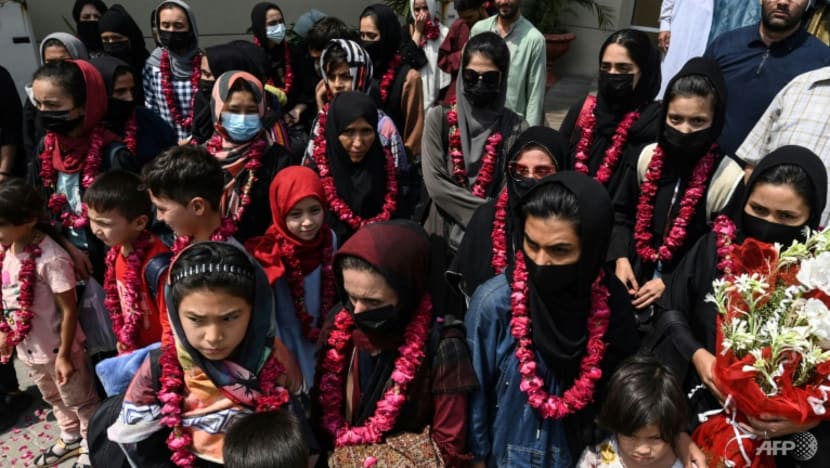 Afghan female youth football players reach Pakistan, will seek asylum Afghan female youth football players reach Pakistan, will seek asylum