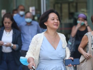 Iris Koh at the State Courts on July 27, 2022.