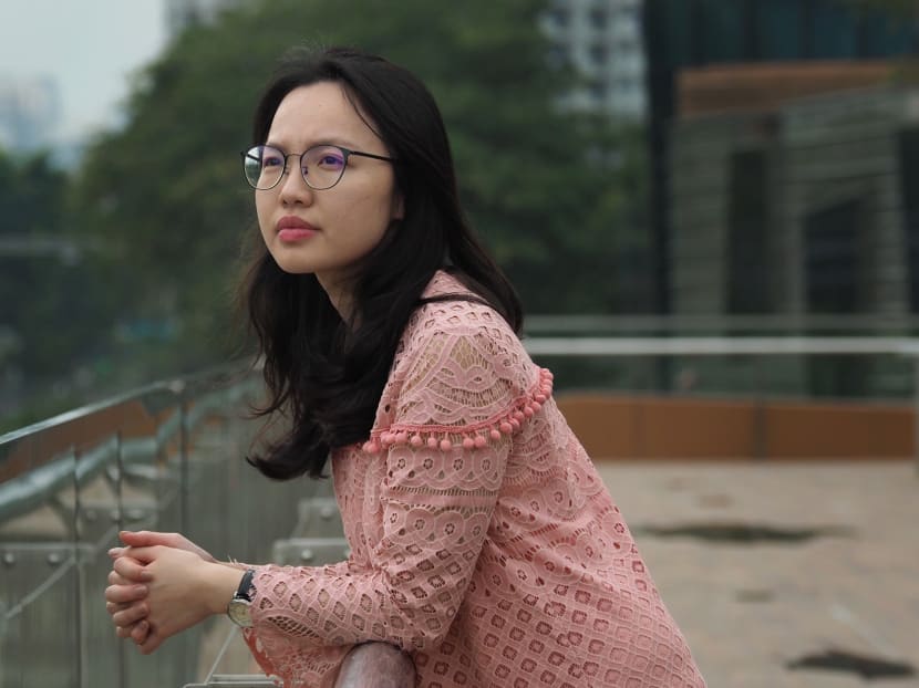 Ms Steffy Lim (pictured) suffers from advanced-stage endometriosis, a gynaecological condition which can cause killer menstrual cramps, and which is on the rise among younger women in Singapore.