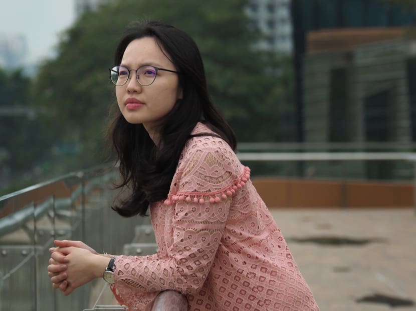 Ms Steffy Lim (pictured) suffers from advanced-stage endometriosis, a gynaecological condition which can cause killer menstrual cramps, and which is on the rise among younger women in Singapore. Ms Steffy Lim (pictured) suffers from advanced-stage endometriosis, a gynaecological condition which can cause killer menstrual cramps, and which is on the rise among younger women in Singapore.