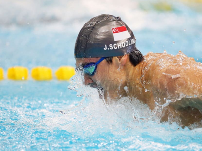 Schooling has described the win as a ‘big confidence boost’ but says he is focused on the Olympics. Photo: Getty Images