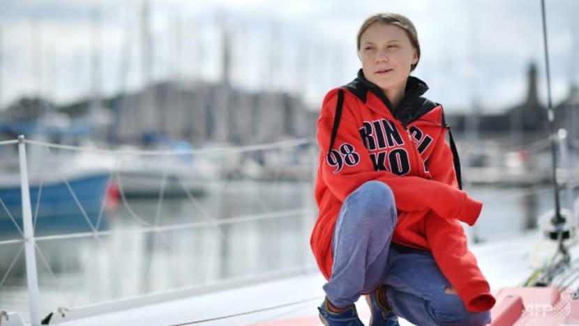 Teenage activist Greta takes climate campaign to the high seas Teenage activist Greta takes climate campaign to the high seas