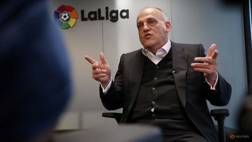 LaLiga chief Tebas apologises for rant about Vinicius's racism complaint