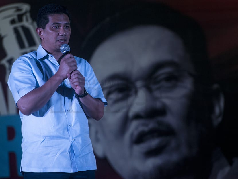 PKR deputy president Mohamed Azmin Ali says the party will continue looking for ways to free opposition leader Anwar Ibrahim from prison. Photo: The Malaysian Insider