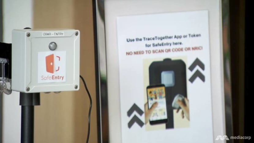 New SafeEntry Gateway device on trial at Downtown East to make TraceTogether check-ins more convenient New SafeEntry Gateway device on trial at Downtown East to make TraceTogether check-ins more convenient