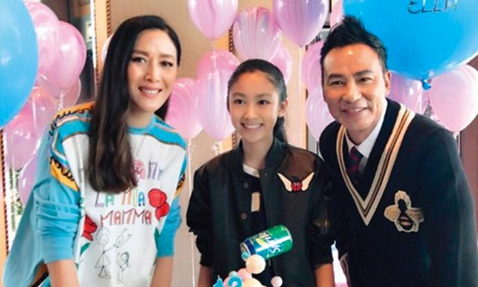 Simon Yam’s 12-Year-Old Daughter Is Already 1.7m-Tall