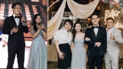 Jack Neo’s Eldest Son Holds Wedding Banquet A Month After Tying The Knot In Church Ceremony