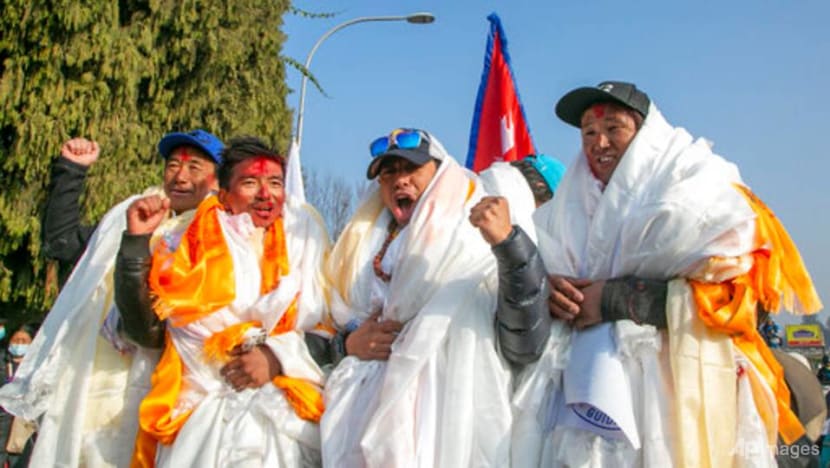 Nepal team that scaled K2 receive hero's welcome back home