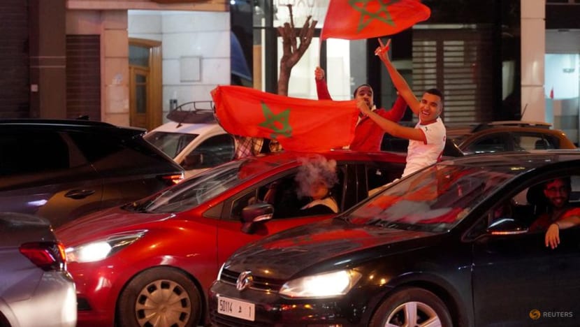 Spain in mourning, local Moroccans rejoice at World Cup surprise Spain in mourning, local Moroccans rejoice at World Cup surprise