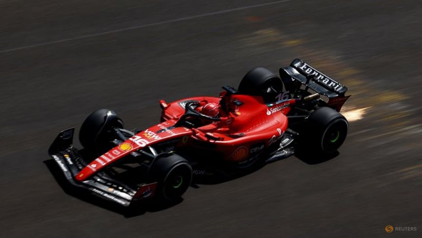 Leclerc completes Baku pole hat-trick for Ferrari  