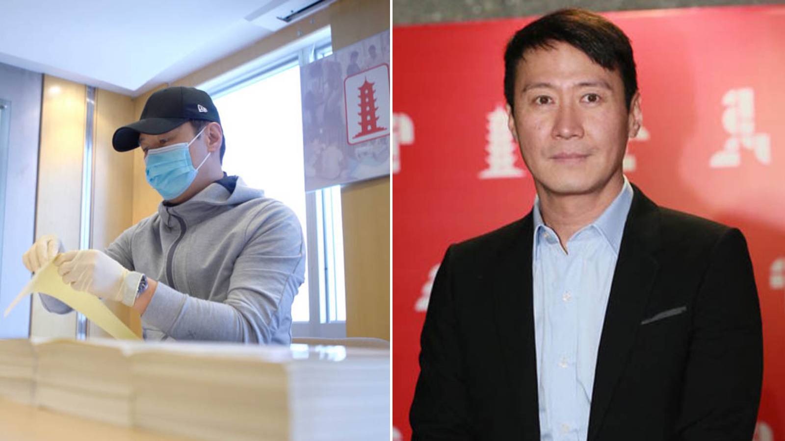 Leon Lai Personally Packed Anti-COVID 19 Care Packages For The Needy In Hongkong Leon Lai Personally Packed Anti-COVID 19 Care Packages For The Needy In Hongkong