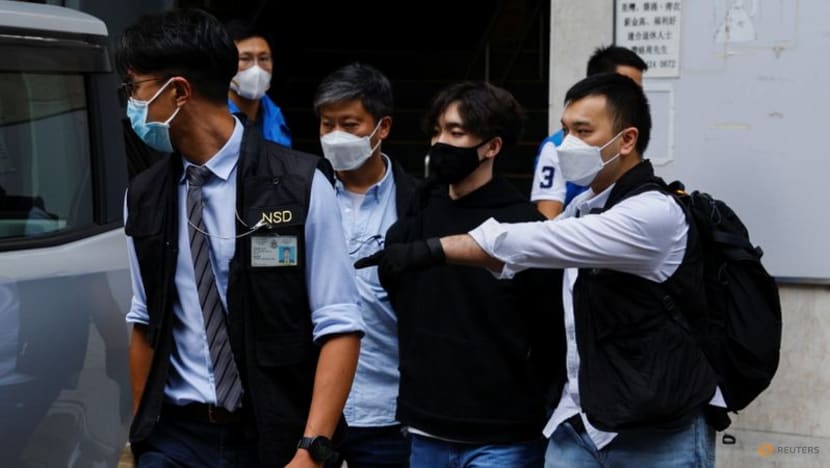 Hong Kong police arrest three members of student prisoner-support group Hong Kong police arrest three members of student prisoner-support group