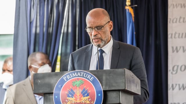 海地总统月初遇刺 生前指定人选正式宣誓就任总理