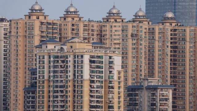 中国今年头六个月的房地产销售量跌幅扩大
