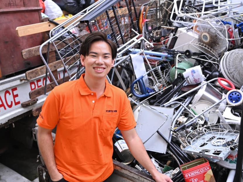 The millennial karung guni man who set up his own company to ‘make something of himself’
