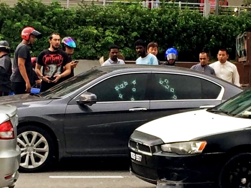 On July 27, a 43-year-old man was killed by two unknown gunmen when he stopped at a red light in Setapak, Kuala Lumpur. Photo: Malay Mail Online