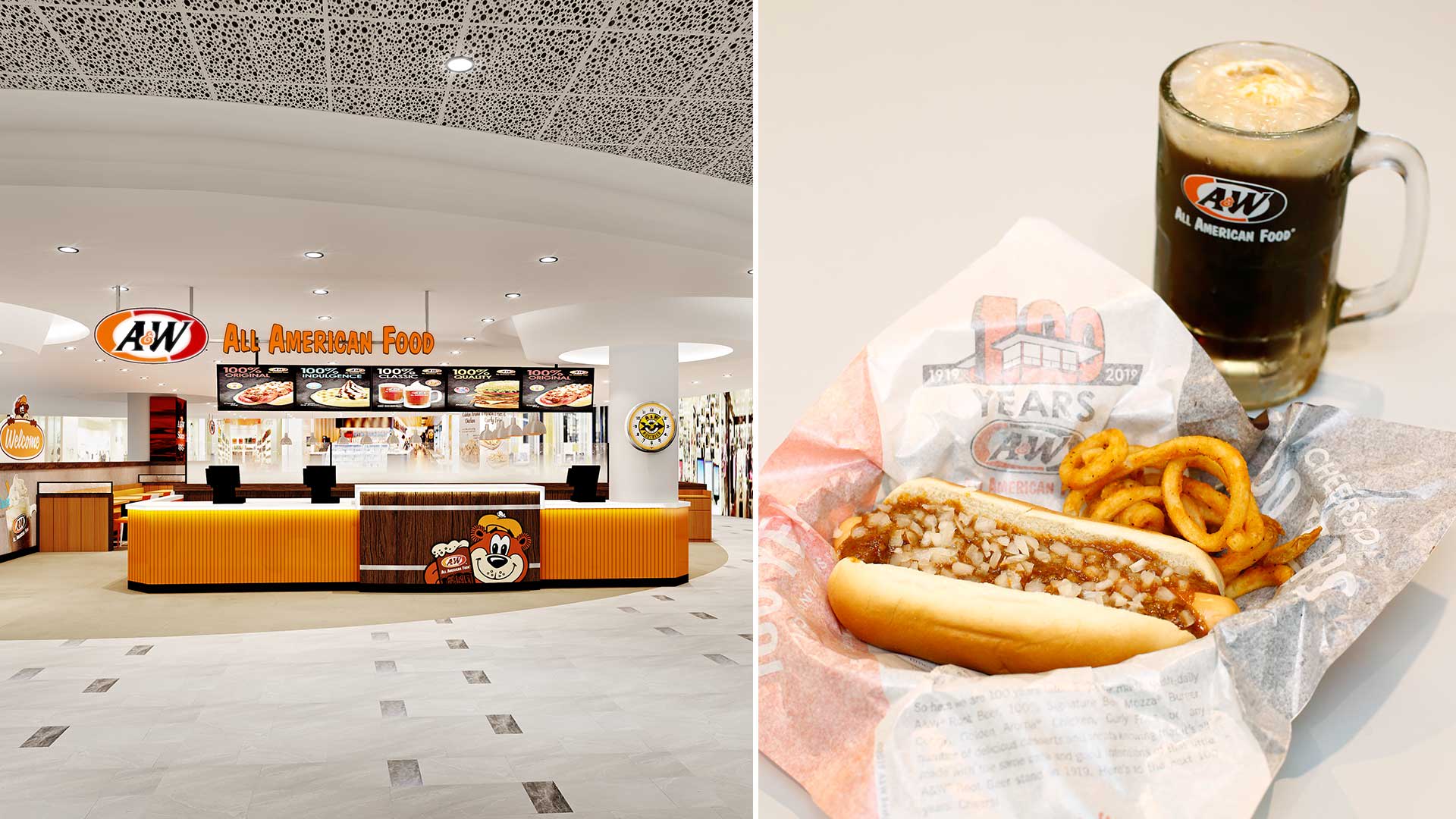 A&W’s 2nd S’pore Outlet At Ang Mo Kio Hub Boasts Nearly Twice As Many Seats As Jewel Branch A&W’s 2nd S’pore Outlet At Ang Mo Kio Hub Boasts Nearly Twice As Many Seats As Jewel Branch