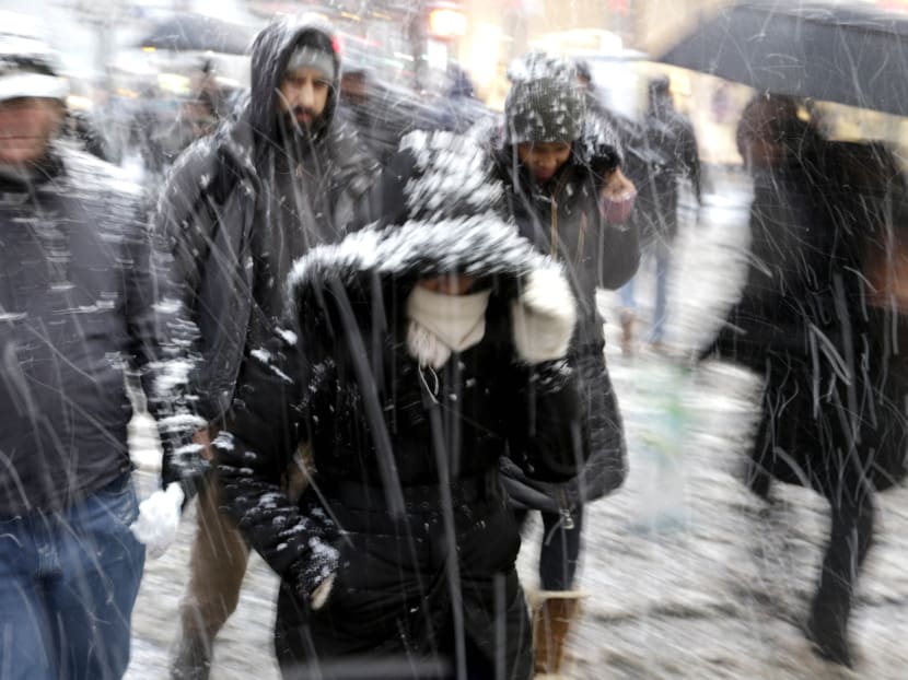 Gallery: Storm unleashes blizzard conditions on parts of northeast US