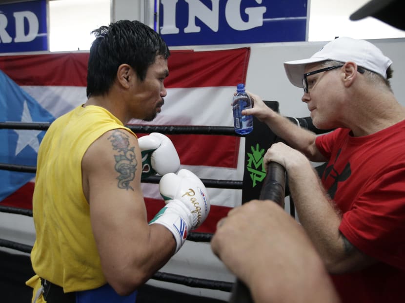 Gallery: Pacquiao, Roach scheme on plan for Mayweather’s defence