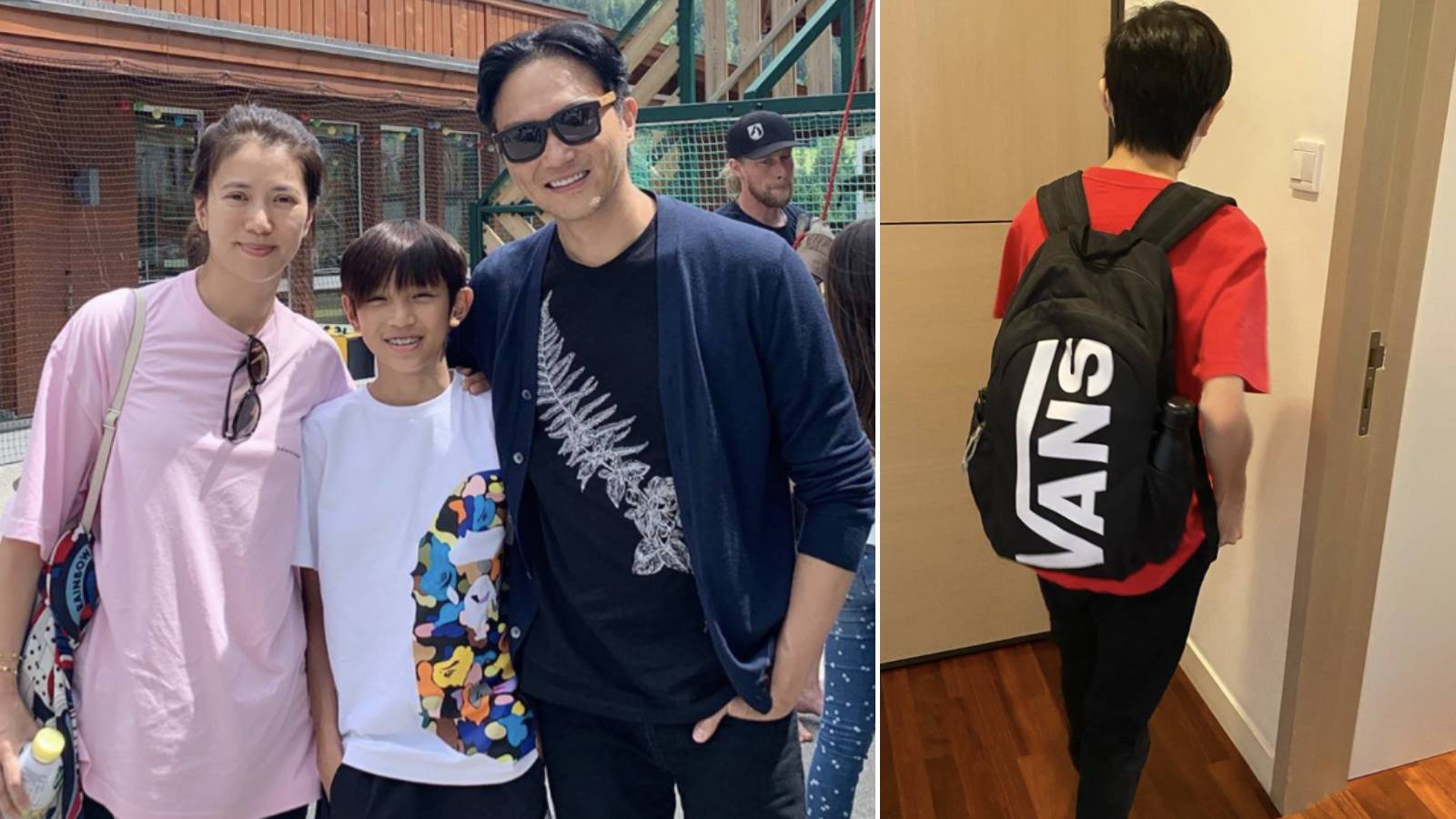 Anita Yuen And Julian Cheung’s 13-Year-Old Son Is Now Taller Than His Mum