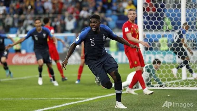 Tandukan Umtiti bawa Perancis ke peringkat akhir Piala Dunia