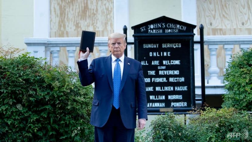 Trump angers American religious leaders with Bible photo op Trump angers American religious leaders with Bible photo op