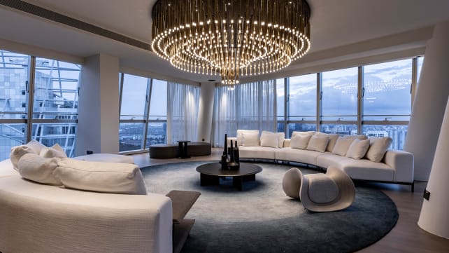 How this architect turned a 13,000 sq ft super penthouse into a cosy home