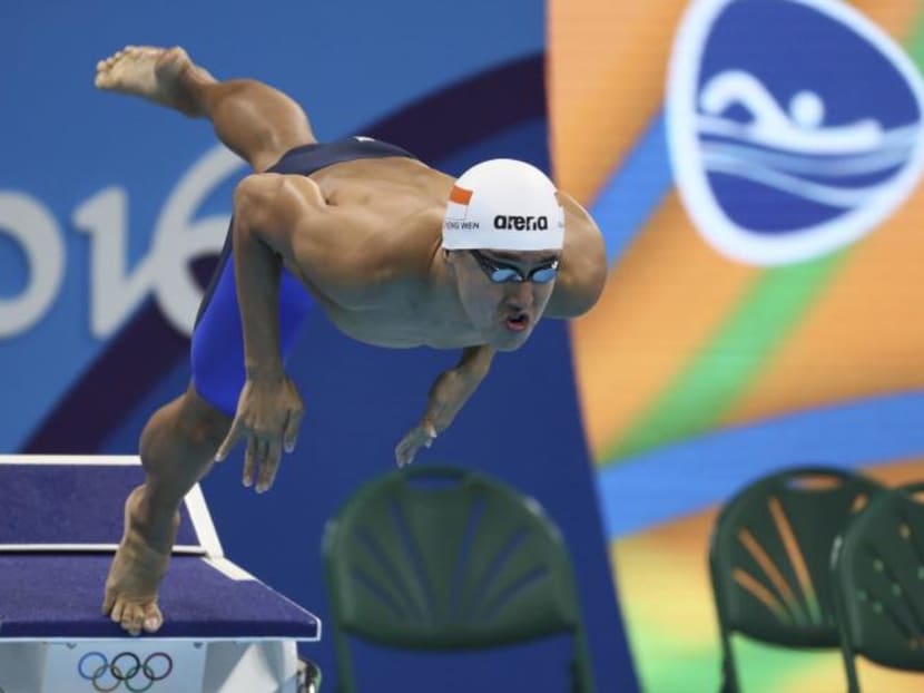 Quah Zheng Wen was making his NCAA debut this year, and marked it with a 200-yard butterfly silver. PHOTO: REUTERS