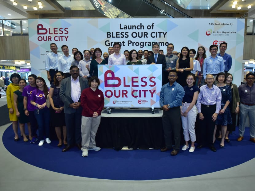 At least 50 social service and community organisations will each receive up to S$20,000 under a programme called “Bless Our City”.