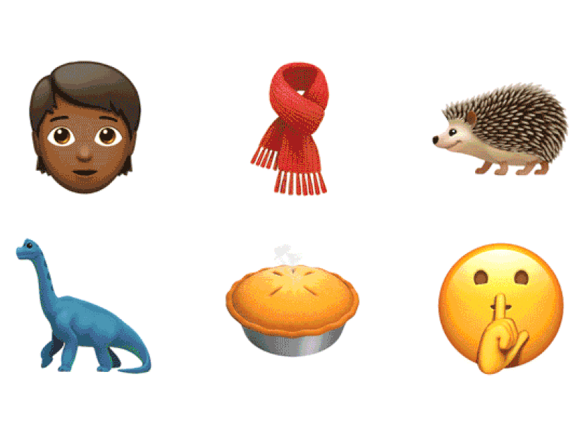 Some of the new emojis released by Apple. Photo: Apple