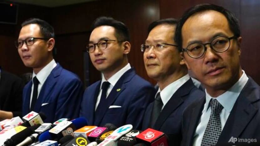 All Hong Kong pro-democracy lawmakers to resign as China crushes opposition