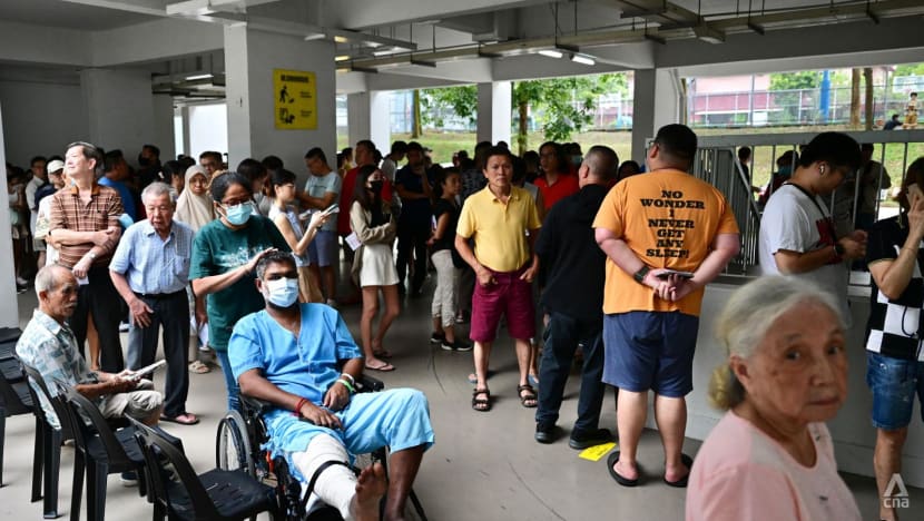 In pictures: Singaporeans head to the polls for Presidential Election - CNA