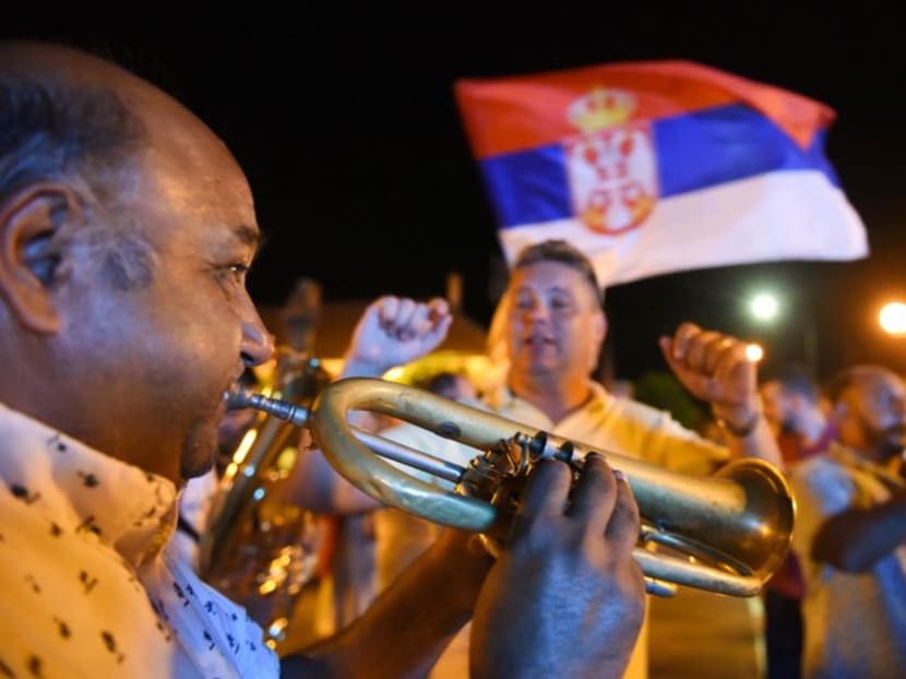 Musicians at Serbian trumpet festival play on despite pandemic Musicians at Serbian trumpet festival play on despite pandemic