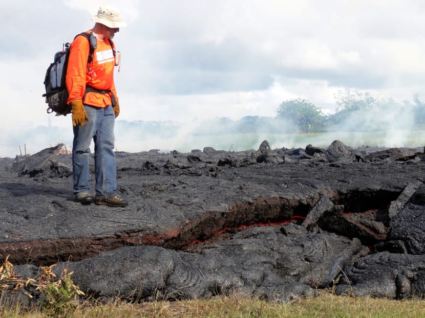 Gallery: Lava flow from Hawaii volcano crawls toward homes