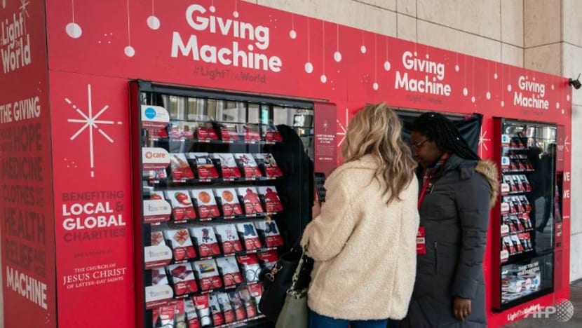 Forget the snacks: Charity vending machines dish out goats as gifts for poor Forget the snacks: Charity vending machines dish out goats as gifts for poor