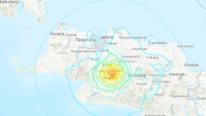 Magnitude 6.1 quake rattles Indonesia's West Java
