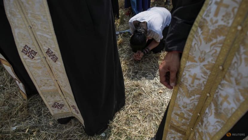 'God, give us rain': Romanian monastery prays for end to drought 'God, give us rain': Romanian monastery prays for end to drought
