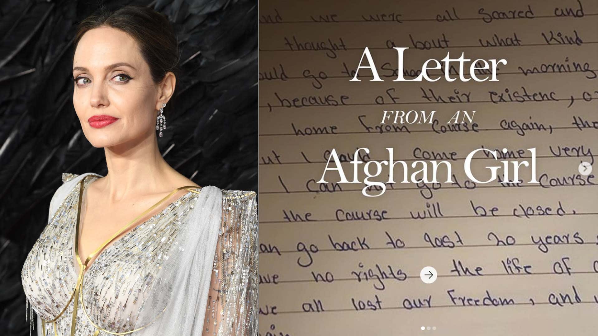 Angelina Jolie Sets Record-Breaking Instagram Debut With Post About Afghanistan Crisis