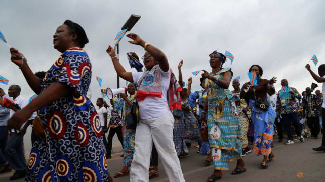 Thousands of Congolese churchgoers join nationwide marches against eastern violence 