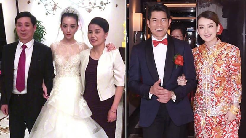 Aaron Kwok’s father-in-law unhappy over couple’s big age gap?