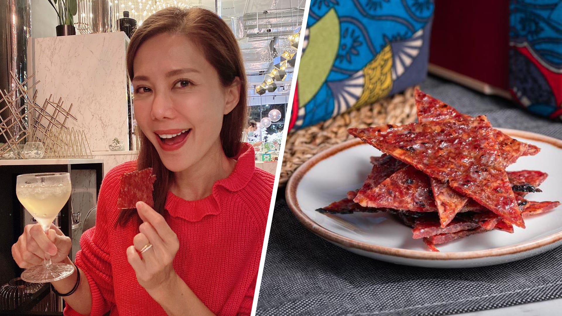 Constance Song Selling Premium Iberico Pork Bak Kwa, Says She Put On 2kg Snacking On It Constance Song Selling Premium Iberico Pork Bak Kwa, Says She Put On 2kg Snacking On It