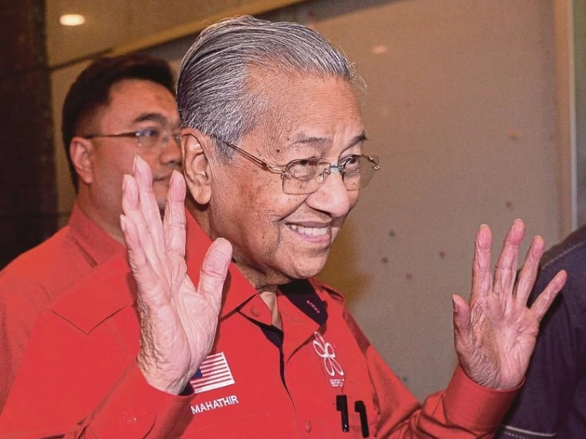 A political realignment involving the formation of a new government is expected to take place soon following the support of more than adequate Parliamentary seats garnered by Dr Mahathir Mohamad.