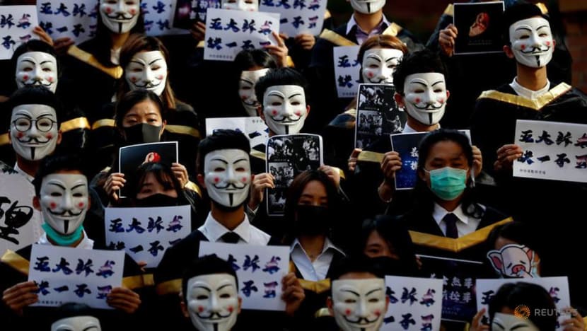 China says Hong Kong courts have no power to rule on face mask ban