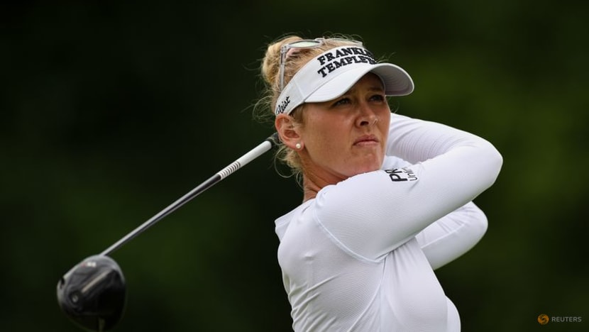 Borrowed clothes maketh the woman: Jessica Korda finds form at Muirfield Borrowed clothes maketh the woman: Jessica Korda finds form at Muirfield